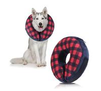 Collar De Curación De Perros - Cono De Recuperación De Mascotas Ligero | Collar De Perro Resistente A La Mordedura, Cono Inflable Anti-scratch, Cuello Electrónico Inflable Blando, Cojín De Recuperació