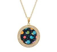 Collar de diamantes de caracoles kawaii para mujer, lindo colgante de aleación, collar de joyería de regalo, talla única, Metal, No es una piedra preciosa