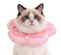 Collar de donut de gato, 12,5 pulgadas, suave, ligero, resistente al agua, protección para mascotas, recuperación de perros, cuidado de la herida, cuidado de uñas, costumbre, ropa protectora para uso