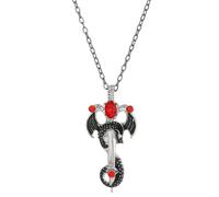 Collar De Dragón De Hombre Vintage - Colgante Legendario En Acero Inoxidable, Estilo Chino, Plata/Oro/Color Negro | Masculina, Idea De Regalo para Niños, Adolescentes Y Adultos