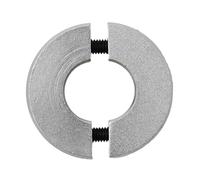 Collar de eje con abrazadera de doble división, División doble del cuello eje de bloqueo fijo aleación aluminio con tornillos 6-20 mm(12mm)