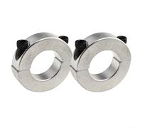Collar de eje doble dividido de 20 mm a 30 mm de diámetro, anillo de bloqueo de dos piezas para transportador robótico para piezas de impresora 3D (25 mm)