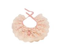 Collar de encaje para mascotas de campana pequeña, collar de encaje para mascotas, babero encantador para perros, collares decorativos para perros pequeños, bandanas para graduación, bandana de