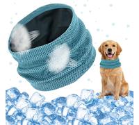 Collar de Enfriamiento para Perros, Collar Refrigerante para Mascotas, Collars Refrigerante Perros, Pañuelo Refrescante para Perro, Reutilizable, para Refrescar al Perro en Verano, 45 x 13 CM