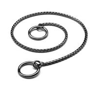 Collar de entrenamiento, collar de cadena de estrangulador de perros de acero inoxidable, collares de punta para entrenamiento de perros, collar de cadena ajustable para entrenamiento de mascotas al