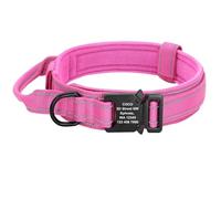 Collar De Entrenamiento para Acampada para Perros Reflectante Al Aire Libre Personalizado Ajustable Militar Táctico Bulldog Pastor Labrador Collar,A,Metro