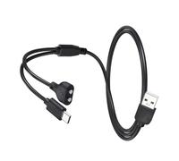 Collar de entrenamiento para mascotas, cable de carga con conector USB a tipo C, 0,8 metros de longitud para perro