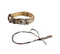 Collar de entrenamiento para perros al aire libre, camping, caza, collar táctico militar para perro, collar ajustable para mascotas para perros medianos y grandes, pastor alemán, bulldog francés