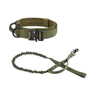 Collar de entrenamiento para perros al aire libre, camping, caza, collar táctico militar para perro, collar ajustable para mascotas para perros medianos y grandes, pastor alemán, bulldog francés