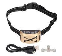 Collar de entrenamiento para perros con sensibilidad ajustable, sistema inteligente de detección de ladridos, modos de descarga inofensivos,