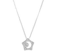 Collar de estrella besándose con diseño de Lee Min Ho Boys Over Flowers Kissing Star, zinc, sin piedras preciosas