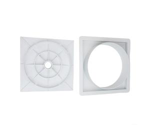 Collar de extensión de ABS blanco con tapa superior compatible con Hayward Medium Skimmer modelo Sp1091lx accesorio de limpieza de piscina para una mejor eliminación de desechos y configuración simple