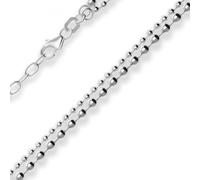 Collar De Fantasía De 3Mm Cadena De Plata 925 40Cm