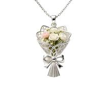 Collar De Flores Suministros De Joyería Ajustables Y Con Un Estilo Moderno
