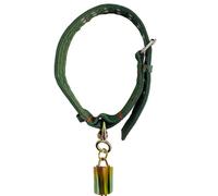 Collar de ganado de lona gruesa, correa de cuello de vaca, ajustable de nailon grueso, collar de vaca con campana de vaca para caballo, ovejas, ganado, perro, etc. Animales de granja (38.5 pulgadas)