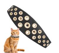 Collar de Gato, Collar de Gatito, protección contra Moscas para Exteriores, Protector de Piel Sensible, decoración de Animales Durante Todo el día para corrección de Comportamiento, Entrenamiento y