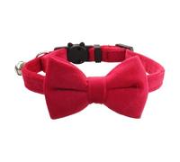 Collar de gato con , accesorios de ropa para perros, suministros para mascotas, decoración para mascotas | Con campana desmontable para interiores, exteriores, hogar, viajes, fotografía, boda