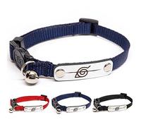 Collar de Gato Naruto para niñas, Gatos, niños y Gatitos pequeños, Collar con cascabeles, Producto Oficial de Naruto Shippuden, Diadema con diseño de Pueblo de Hojas Ocultas, Banda para la Cabeza,