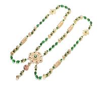 Collar de gran tamaño para vestido de novia marroquí para mujer, colgante personalizado de Marruecos, novia, pecho, hombro, espalda, borla, joyería corporal, collar