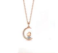 Collar De Horóscopo Del Zodiaco De Plata De Ley S925, Collar De Signos Del Zodiaco De Circón Creciente, Cadena De Constelación, Gargantilla De Moda, Collar Delicado, Joyería De Regalo for Ellas, Parej