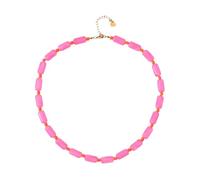 Collar de joyería divertido con cuentas decorativas brillantes, ajuste de cadena extensora y acento liviano para estilo de vacaciones Joyería de hebras de cuentas Ropa para cuello colorida Collar