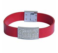 Collar de joyería DoggyDolly Camilla Rojo