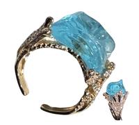 Collar De Juramento Océano Para Mujeres, Collar De Olas Del Océano Collar Con Tema Del Océano | Collar De Wave Azul | Joyas De Océano Inspirantes Significativas, Joyas De Olas Oceánicas Collar De, Se