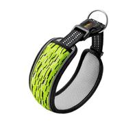 Collar De Mascota De Perro Reflexivo, Cuello De Perro Transpirable - Protección De Cuello De Cachorros Alargo Ensanchado Acolchado,Pequeños Perros Medianos Y Grandes De Uso Al Aire Libre De Uso Ajusta