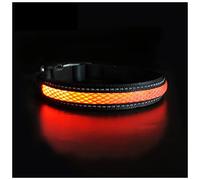 Collar de mascota LED Collar de perro Productos for mascotas luminosos Seguridad elegante destellar Collar de resplandor impermeable Impermeable PET PET accesorios for perros Masbrill collar luminoso