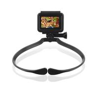 Collar de montaje para el cuello, correa para cámara de acción POV para GoPro 12 11 10 9 Insta360 Ace Pro DJI Osmo Action 4 3 AKASO Brave iPhone 15 14 13 12 11 Pro Max Samsung Galaxy S24 S23 S22 S21