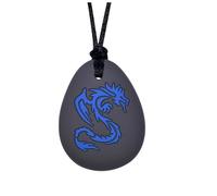 Collar de mordedor para masticar, colgante de silicona con forma de diente para adultos y bebés pequeños, herramientas de lactancia sensoriales suaves para autismo, TDAH y dentición para niños