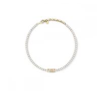 Collar de Mujer PHILIPP PLEIN PJ1AA14NU Acero Inoxidable Dorado Tennis