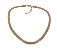 Collar De Mujer Skagen De Acero Inoxidable Mesh Rosa Dorado JNSR037 Nuevo