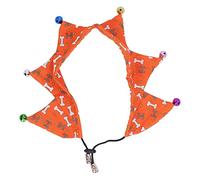 Collar de Navidad para Mascotas, Tela de Poliéster de Primera Calidad, Ajustable, Elegante, Lindo Patrón de Dibujos Animados, Collar de Vacaciones para Perros, Gatos, Fiestas de