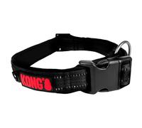 Collar de nylon para perro - KONG - Tamaño: XL | Color: Negro
