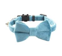 Collar de pajarita para perro con campana de timbre, bonitos collares para el hogar, boda, caminar, viajar