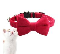 Collar de pajarita para perros, collar para mascotas no irritante para perros y gatos, accesorios de ropa para perros, bonitos collares para el hogar, boda, caminar, viajar, fotografía Jildouf
