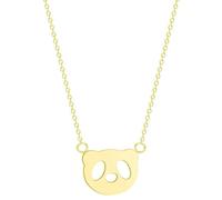 Collar de panda pequeño con dije de cara de panda para dama de honor, delicado animal chino, collares para uso diario