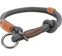 Collar de parada BE NORDIC 30 cm/ø 6 mm gris oscuro/marrón