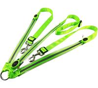 Collar de pecho luminoso para caballos, correa de pecho ecuestre ajustable LED para montar a caballo nocturno (correa verde, luz verde)