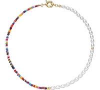 Collar de perlas asimétricas para Collar de Cuentas de Colores Collar de Joyería de Moda (Com