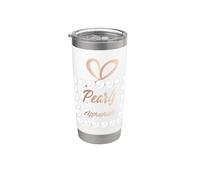 Collar de perlas clase Lady Pearls Are Always Approappropriate Vaso térmico de acero inoxidable de doble pared
