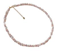 Collar De Perlas, Collar De Perlas Barrocas De Agua Dulce Natural, Accesorios De Color Caramelo De Dopamina De Plata S925, Accesorios De Cadena De Cuello, Regalos De CumpleañOs, San ValentíN