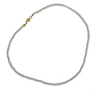 Collar de perlas de agua dulce de oro con cierre magnético, cadena colgante circular ajustable de 41 a 50 cm, joyería elegante para mujer (02)