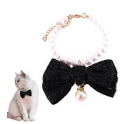 Collar De Perlas Para Perros, Collar De Perlas Para Perros,Collares De Perro Básicos Lindos Collar De Perlas - Collar De Perlas Para Perro Con De Fieltro, Para Uso Diario, Sesiones De Fotos,