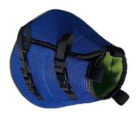 Collar de perro ajustable isabelino para recuperación antilamidas para todas las razas, conos protectores suaves para heridas