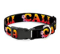 Collar de Perro Buckle-Down Cali Yellowith Orange Martingale