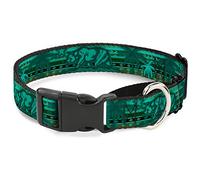 Collar de Perro Buckle-Down Cali Yellowith Orange Martingale
