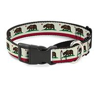 Collar de Perro Buckle-Down Cali Yellowith Orange Martingale