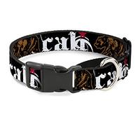 Collar de Perro Buckle-Down Cali Yellowith Orange Martingale
